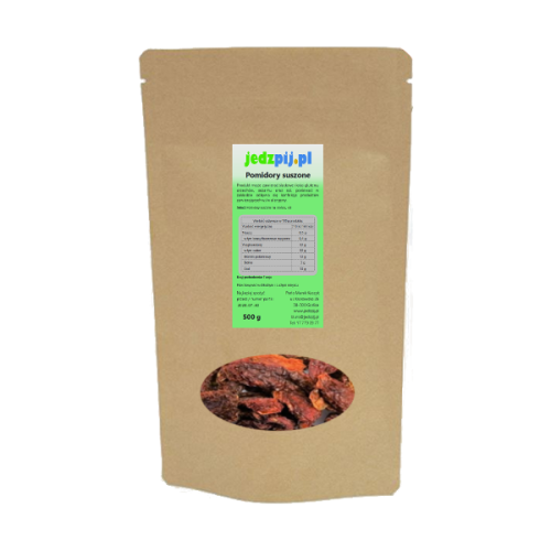 Pomidory suszone na słońcu 500g - jedzpij