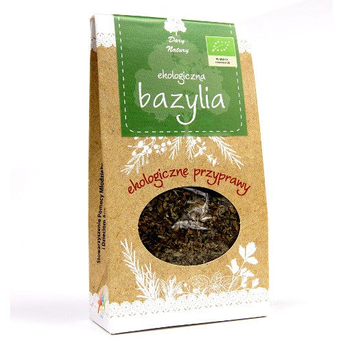 Ekologiczna bazylia 25g dary natury