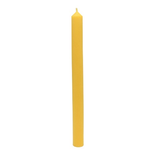 Świeca stołowa z wosku pszczelego - 25 cm